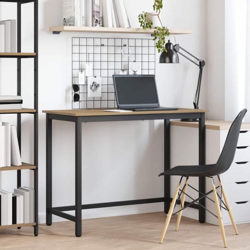 Маса Дъб 80 x 50 x 76,5 см Инженерна дървесина и стомана