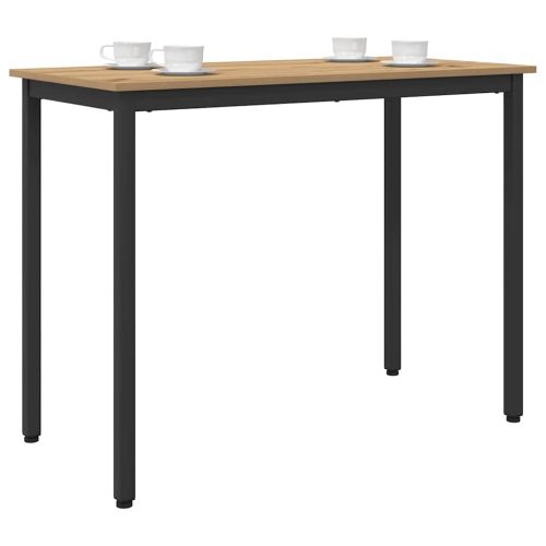 Маса Дъб 100 x 50 x 76,5 см Инженерна дървесина и стомана