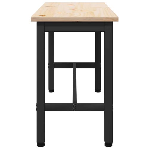 Трапезарни пейки 2 pcs Естествен 100 x 32,5 x 49 см