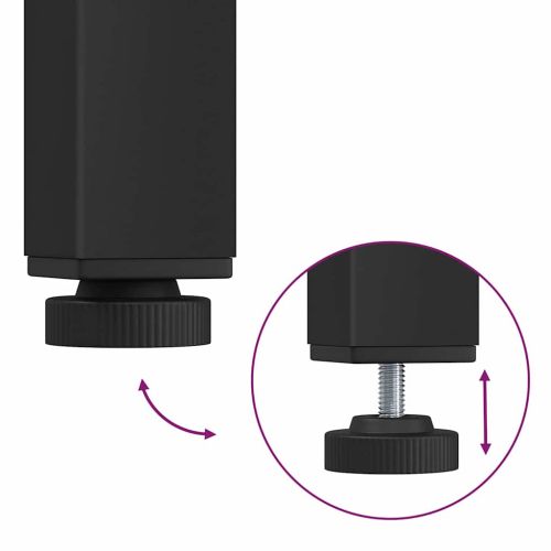 Трапезарни пейки 2 pcs Естествен 100 x 32,5 x 49 см