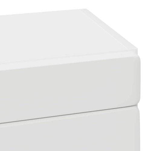 Банен стенен шкаф TULUM Бяло 37 x 24,5 x 86 см Инженерно дърво