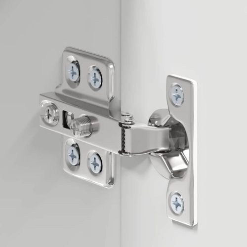 Банен стенен шкаф с рафт TULUM Лъскаво бяло 37 x 24,5 x 86 см