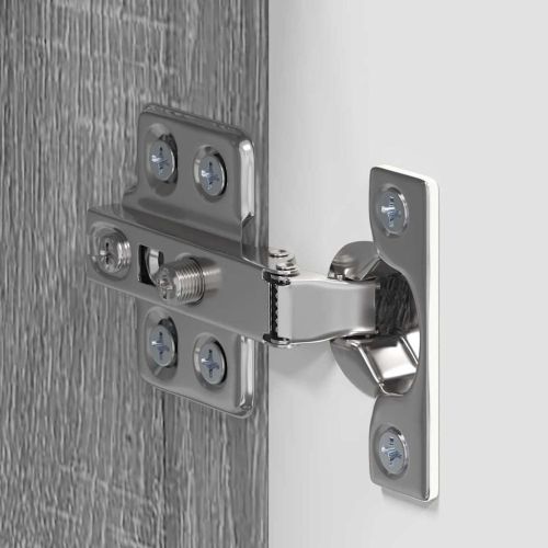 Банен стенен шкаф с рафт TULUM Сив Сонома 37 x 24,5 x 86 см