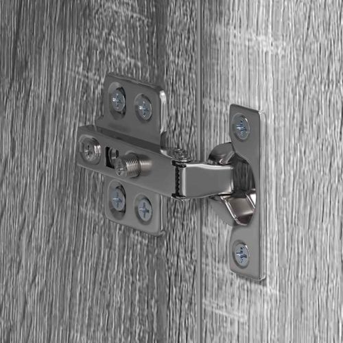 Шкаф с огледало за баня TULUM Сив Сонома 60 x 16,5 x 78 см