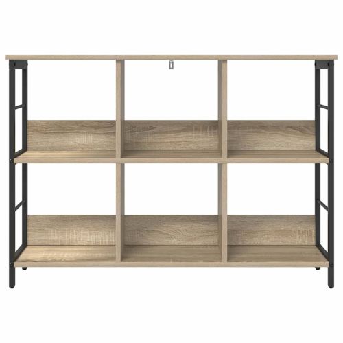 Рафт за книги Сонома дъб 102 x 32 x 72,5 см Инженерно дърво