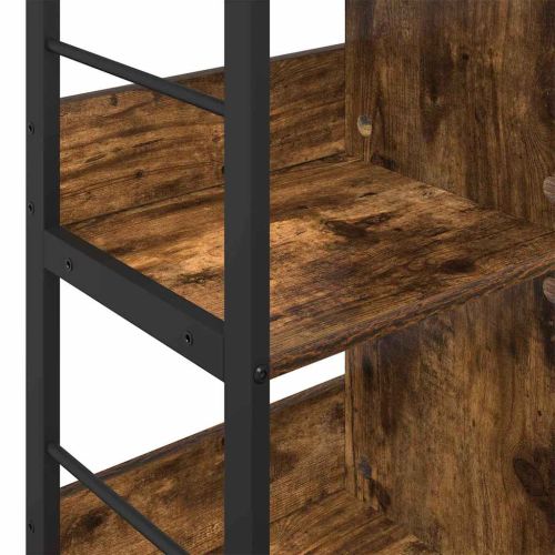 Рафт за книги Димян дъб 102 x 32 x 72,5 см Инженерно дърво