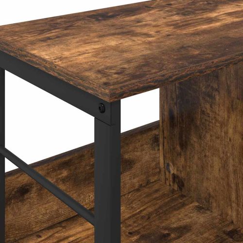 Рафт за книги 3 нива 102 x 32 x 40,5 см Инженерна дървесина
