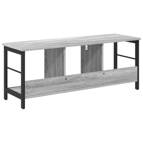 Рафт за книги Сив Сонома 102 x 32 x 40,5 см Инженерно дърво