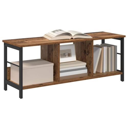 Рафт за книги 3 нива 102 x 32 x 40,5 см Инженерна дървесина