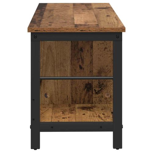 Рафт за книги 3 нива 102 x 32 x 40,5 см Инженерна дървесина