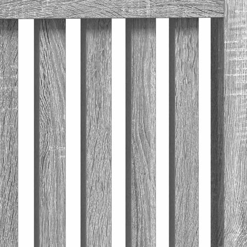 Калъф за радиатор Сив Сонома 78 x 19 x 81,5 cm Инженерно дърво