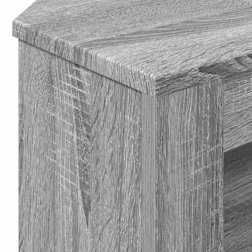 Ъгловшкафзателевизор 102 x 40,5 x 45 см Сив Сонома
