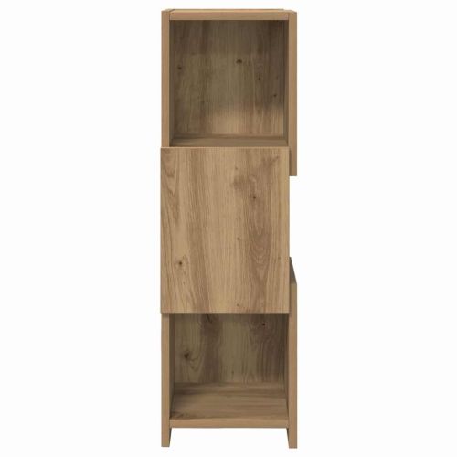 Ъглов шкаф 25,5x25x80см Инженерна дървесина Дъб