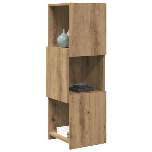 Ъглов шкаф 30,5x30x95см Инженерна дървесина Дъб
