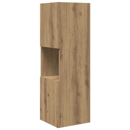 Ъглов шкаф 30,5x30x95см Инженерна дървесина Дъб