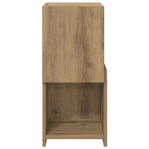 Ъглов шкаф 30,5x30x65см Инженерна дървесина Дъб