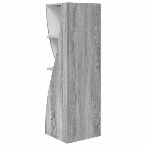 Ъглов шкаф Сив Сонома 32x32x102см Инженерно дърво