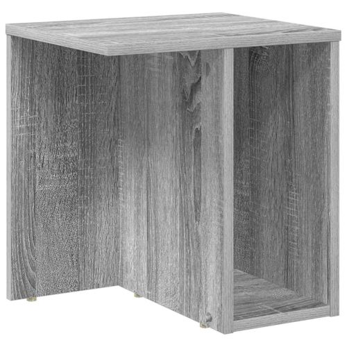 Крайна масичка 2 pcs Сив Сонома 37 x 32 x 40 см Инженерно дърво