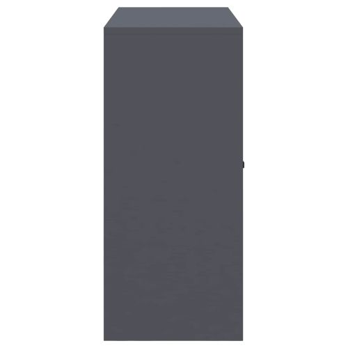 Шкаф за съхранение Антрацит 90 x 40 x 90 cm Стомана