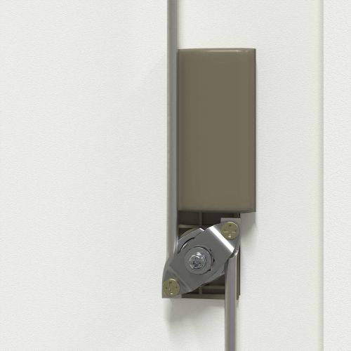 Шкаф за съхранение Бял 80 x 40 x 70 см Стомана