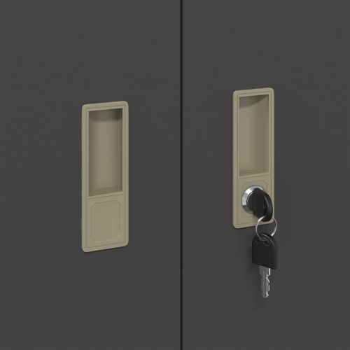 Шкаф за съхранение Черен 80 х 40 х 90 см Стомана