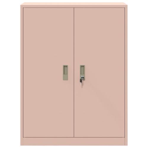 Шкаф за съхранение Розово 80 x 40 x 105 см Стомана