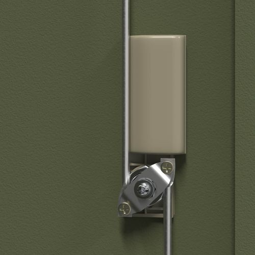 Шкаф за съхранение Маслинено зелено 60 x 40 x 70 см Стомана