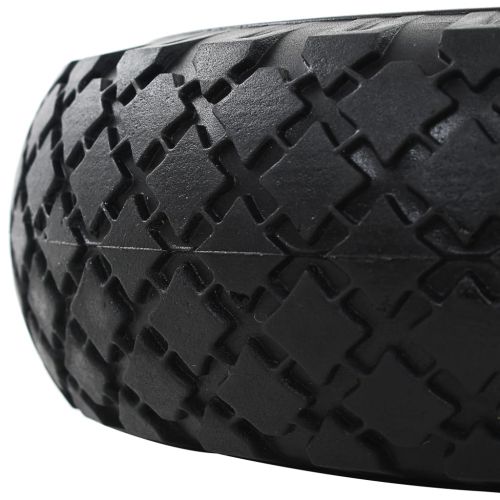 Колела за транспортна количка 2 бр твърд PU 3,00-4 (260x85)