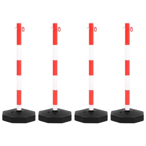 Комплект сигнални колчета с 10 м пластмасова верига