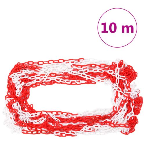 Комплект сигнални колчета с 10 м пластмасова верига