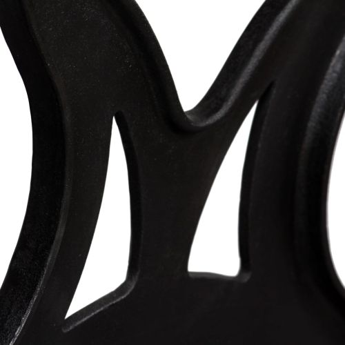 Крака за трапезна маса, 2 бр, Х-образни, чугун