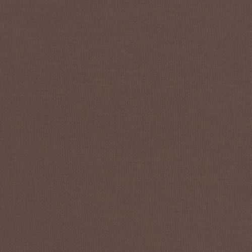 Релакс стол с табуретка, тъмнокафяв, текстил