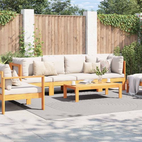 Килими за помещение PALMERAS Крем 240 x 240 cm Полиестер