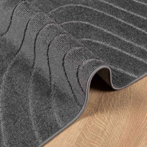 Килими за помещение PALMERAS Антрацит 150 x 80 cm Полиестер