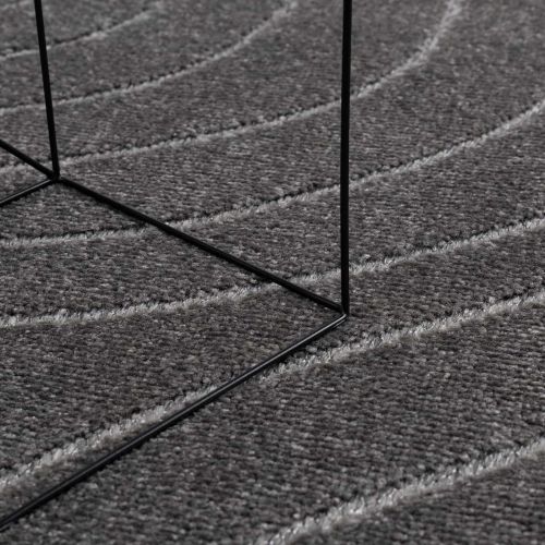Килими за помещение PALMERAS Антрацит 200 x 140 cm Полиестер