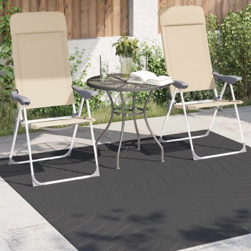 Килими за помещение PALMERAS Антрацит 200 x 200 cm Полиестер