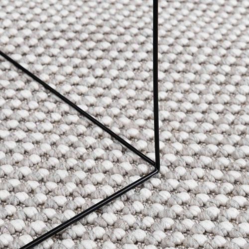 Килими за помещение LUGO Кремав и сив 230 x 160 см Полиестер