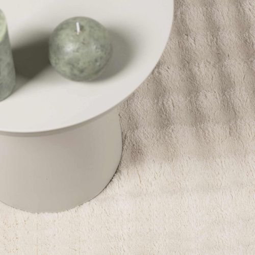 Килими за помещение SIROLO Бежово 170 x 120 см Полиестер