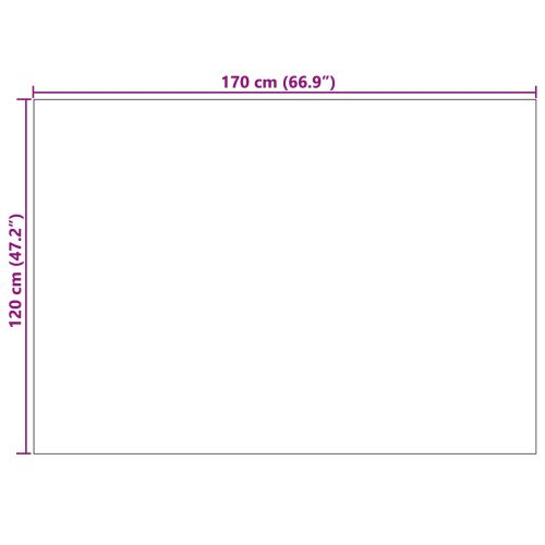 Килими за помещение SIROLO Сив 170 x 120 см Полиестер