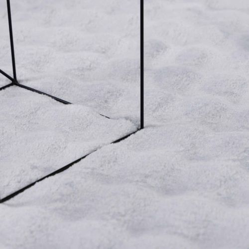 Килими за помещение Квадратна SIROLO Сив 200 x 200 cm Полиестер