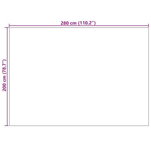 Килими за помещение GALATI Сив 280 x 200 см Полиестер