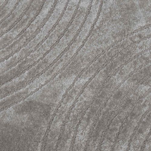 Килими за помещение Квадратна GALATI Сив 120 x 120 cm Полиестер