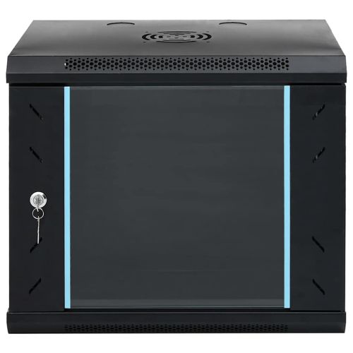 9U стенен мрежов шкаф 19" IP20 53x40x45 см