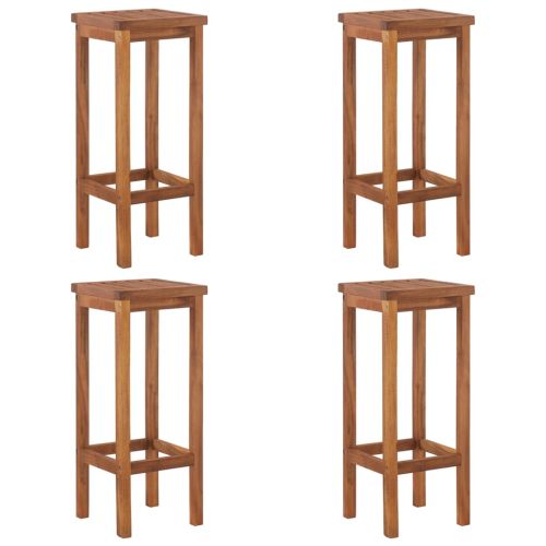 Градински бар комплект от 5 части, акация масив