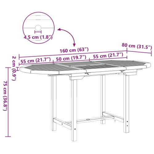 Комплект за хранене в градината 7 pcs Кафяво