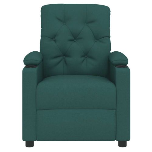 Наклоняем стол, тъмнозелен, текстил