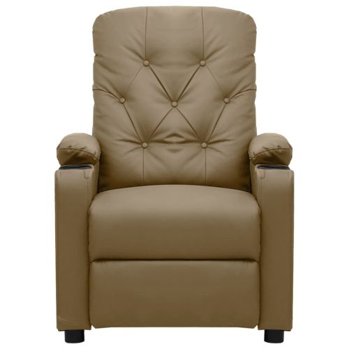 Масажен стол, капучино, изкуствена кожа