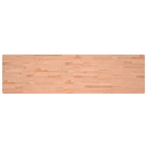 Плот за бюро, 200x55x2,5 см, масивно дърво бук