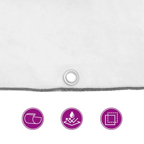 Прозрачен брезент с капси 5x5 m Полиетилен