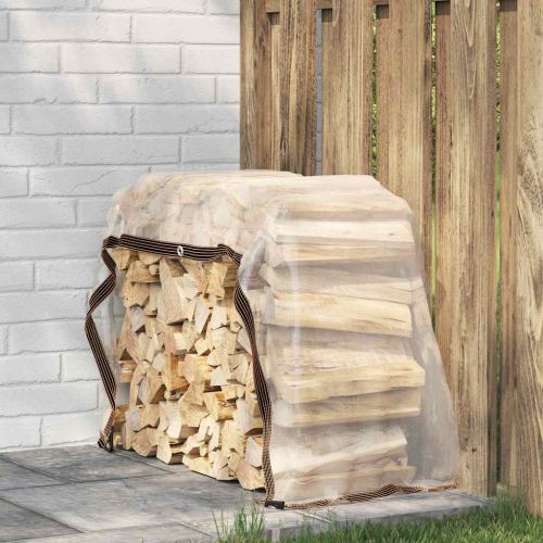 Прозрачен брезент с капси 1х2 м PVC